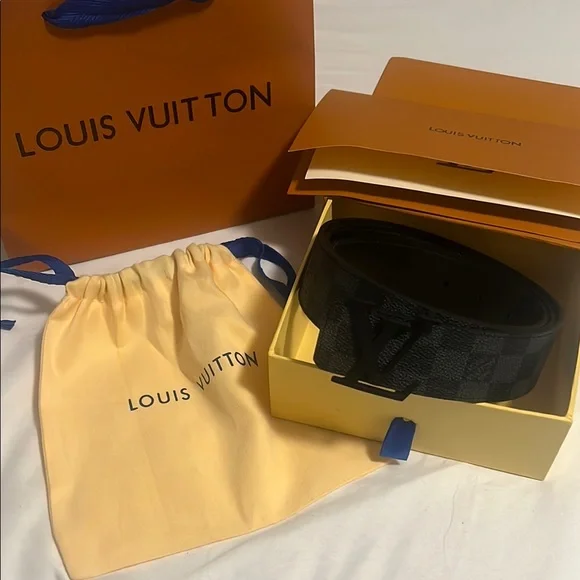 Louis Vuitton Black Damier Graphite Bag